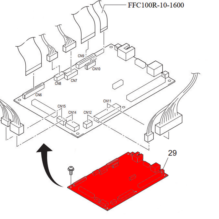 UJF 1GB PCB Assembly