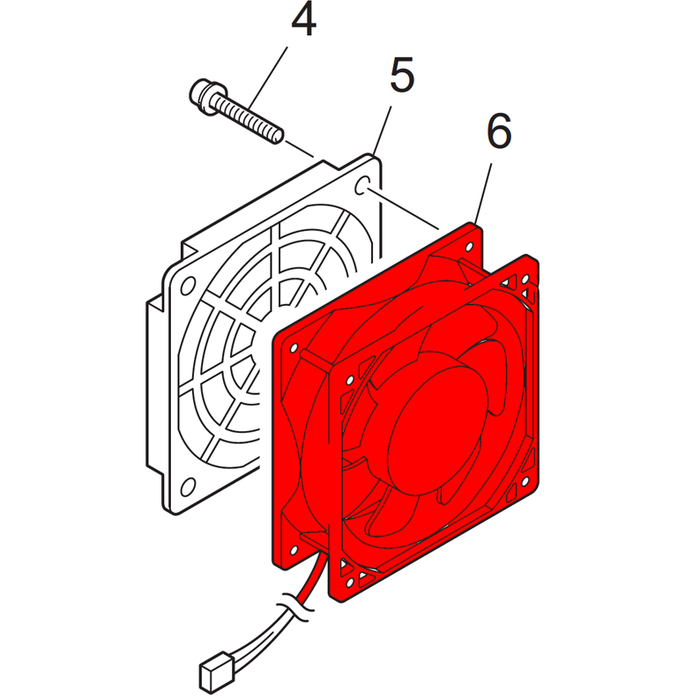 UJF Mist Absorption Fan Assembly