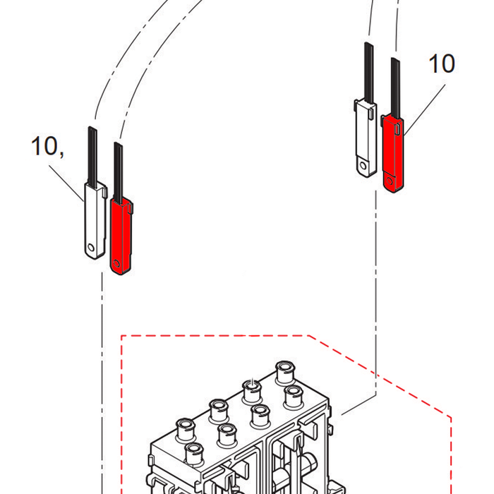Subtank Sensor Assembly for Head 1