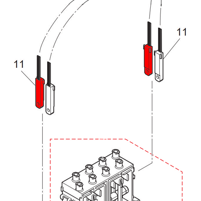 Subtank Sensor Assembly for Head 2