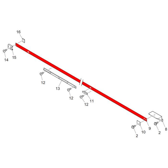UJF Series Linear Encoder Scale 1250