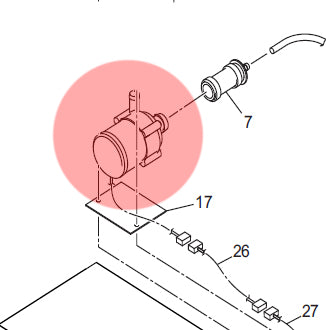Hot Water Pump Assembly