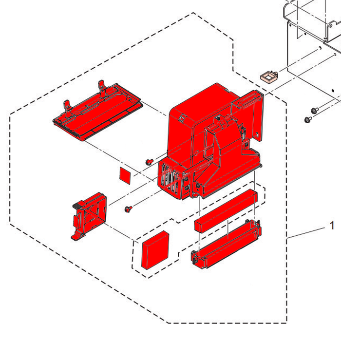 Slider PCB FM Assembly - 3042 MKII & 6042 MKII
