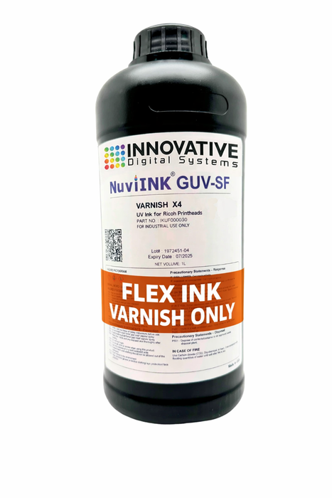 Revolution 360° Flex Ink - UV LED Varnish - 1 Liter Bottle