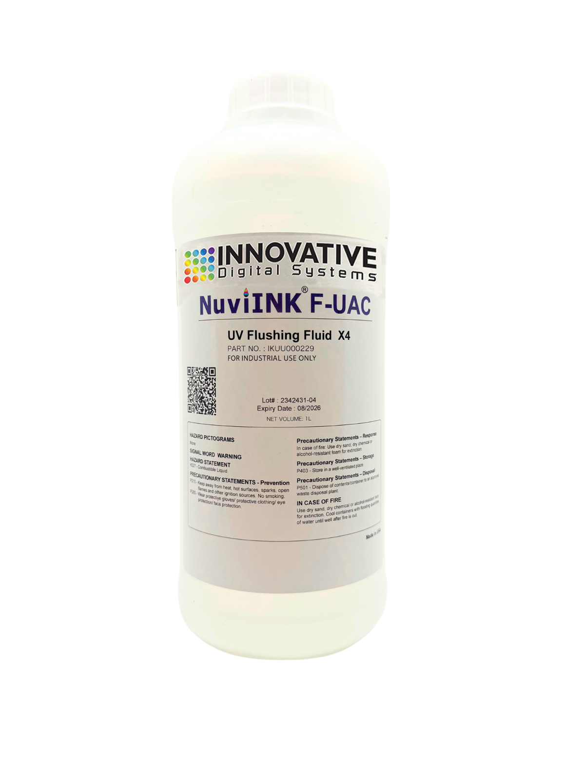 Revolution 360° Ink - UV LED Flush Solution - 1 Liter Bottle