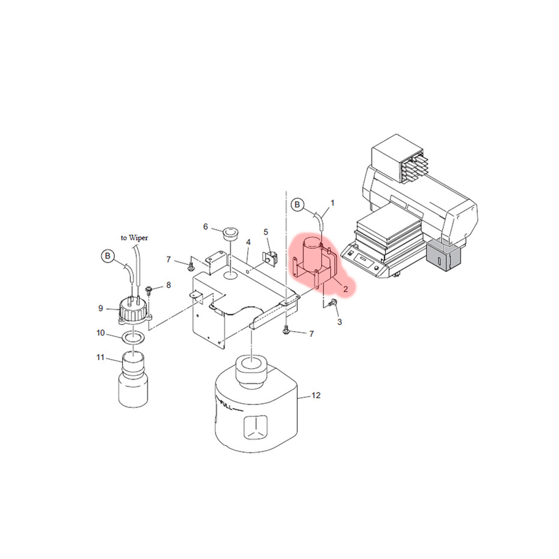 UJF Diaphragm Pump Assembly