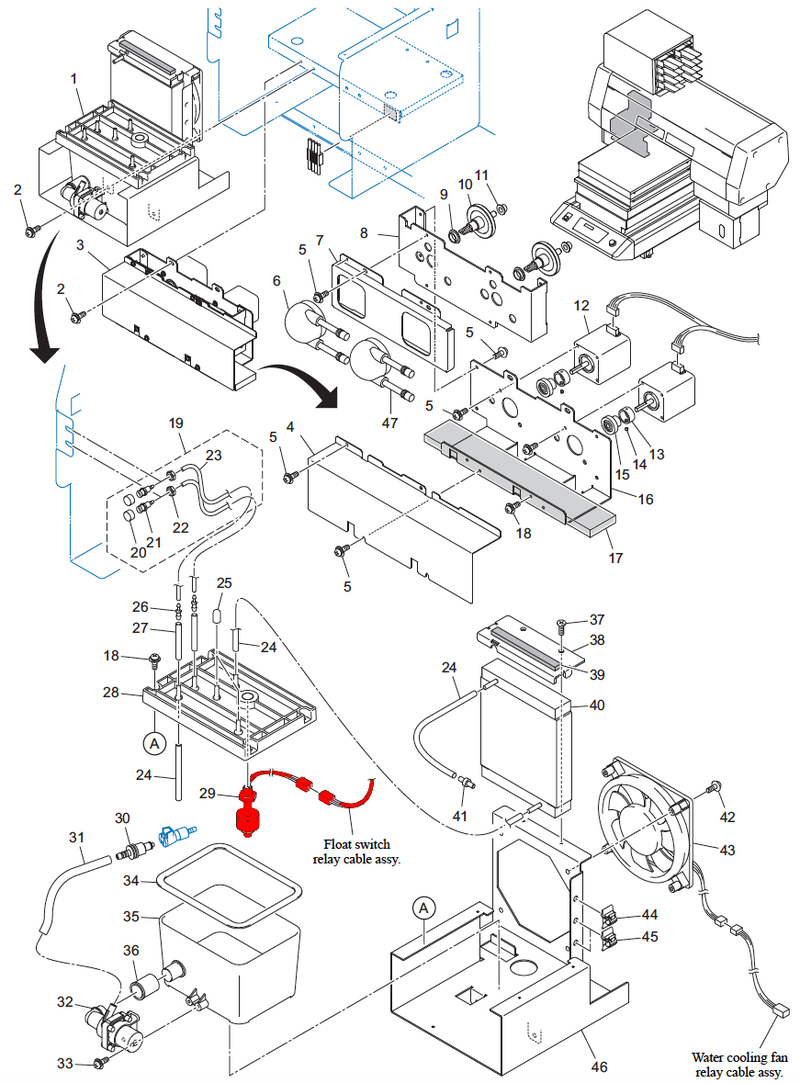 UJF Float Switch Assembly