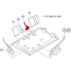 UJF X-Origin Sensor Cable Assembly