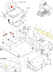 UJF X-Origin Sensor Cable Assembly