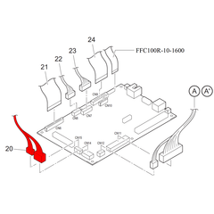 UJF X Motor Relay Cable Assembly