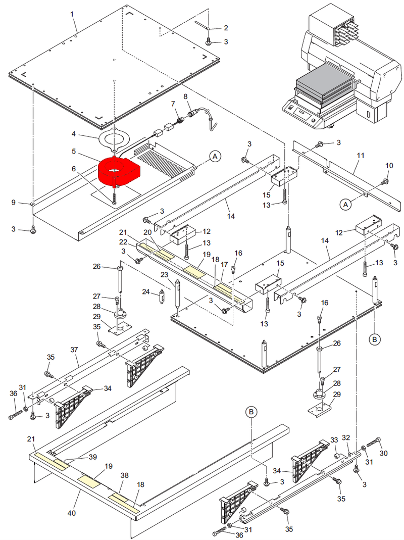 UJF Absorption Fan Assembly