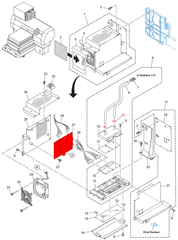 UJF LED UV x2 DRV PCB Assembly