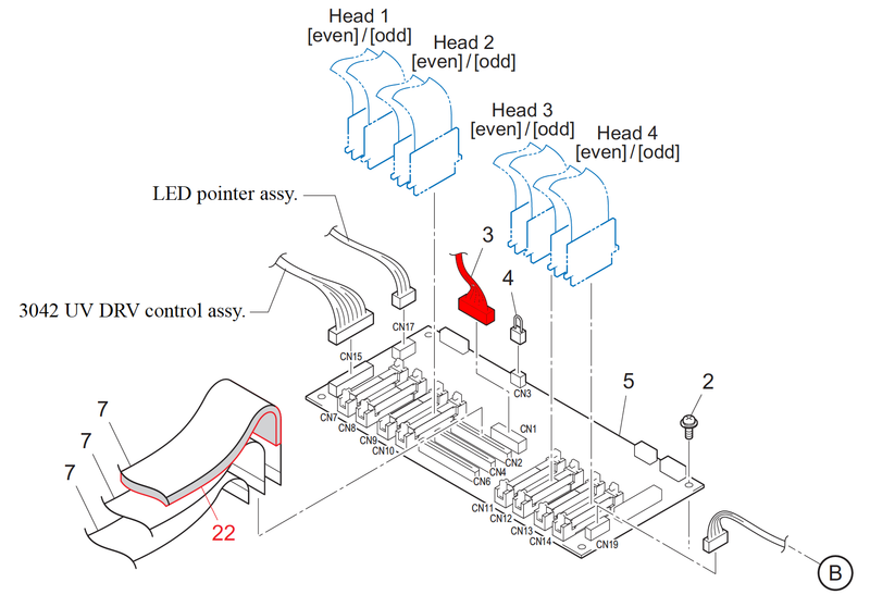 6042 Slider Relay - Slider Cable Assembly