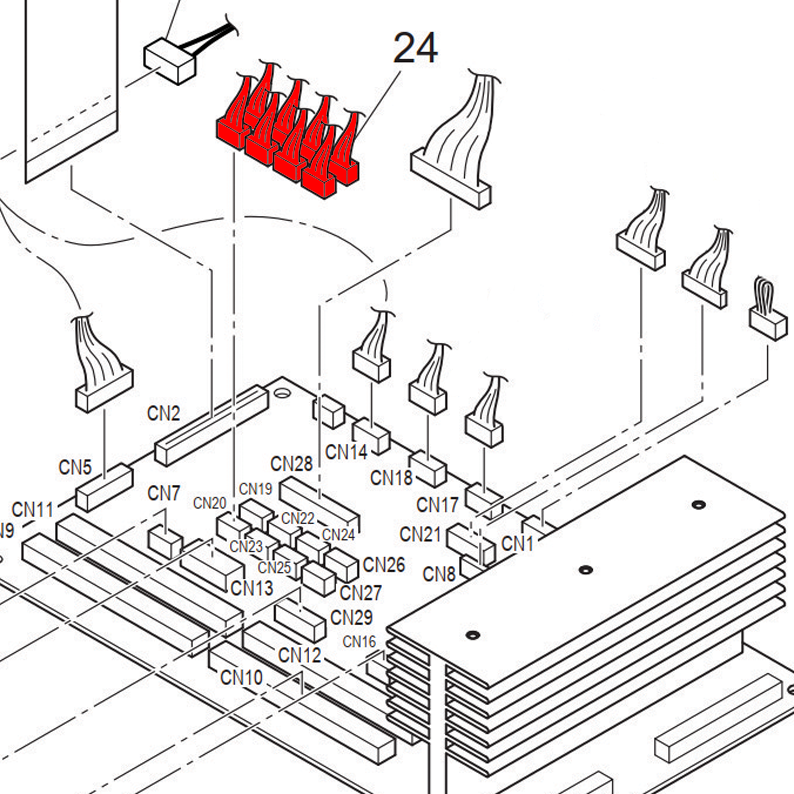 Fluid Level Sensor relay Cable Assembly