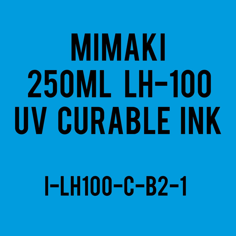 Mimaki 250mL - UV Curable Ink Bottle - LH-100