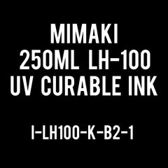 Mimaki 250mL - UV Curable Ink Bottle - LH-100