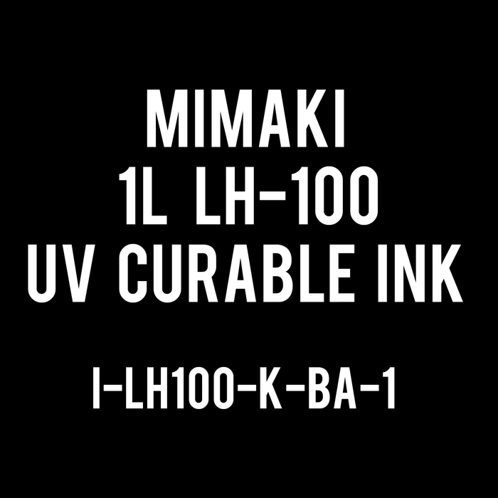 Mimaki 1Liter - UV Curable Ink Bottle - LH-100