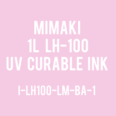 Mimaki 1Liter - UV Curable Ink Bottle - LH-100