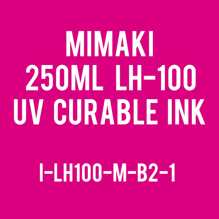 Mimaki 250mL - UV Curable Ink Bottle - LH-100