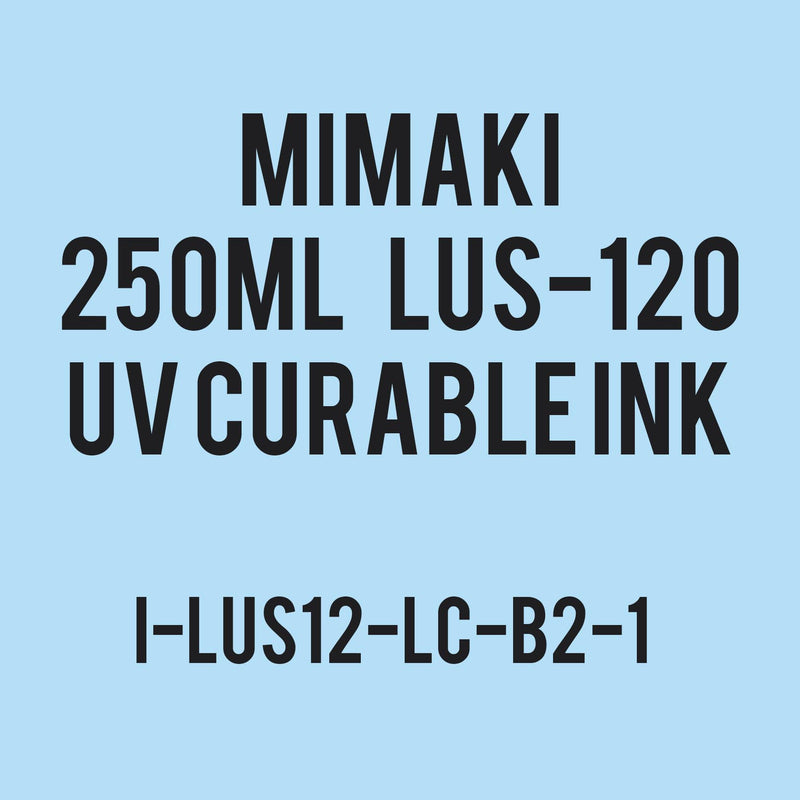 Mimaki 250mL - UV Curable Ink Bottle - LUS-120