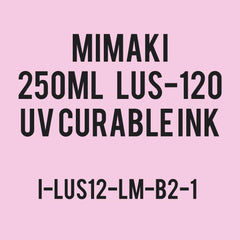 Mimaki 250mL - UV Curable Ink Bottle - LUS-120
