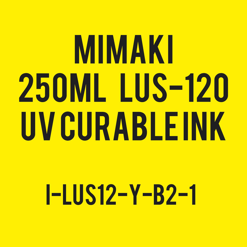 Mimaki 250mL - UV Curable Ink Bottle - LUS-120