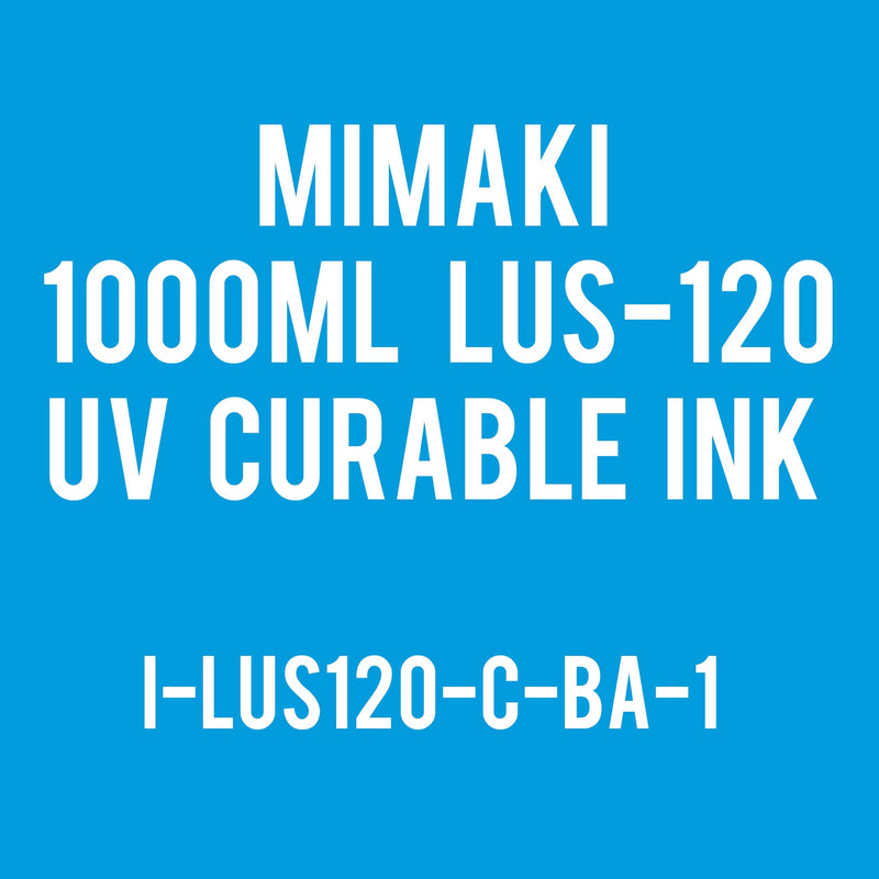 Mimaki 1Liter - UV Curable Ink Bottle - LUS-120