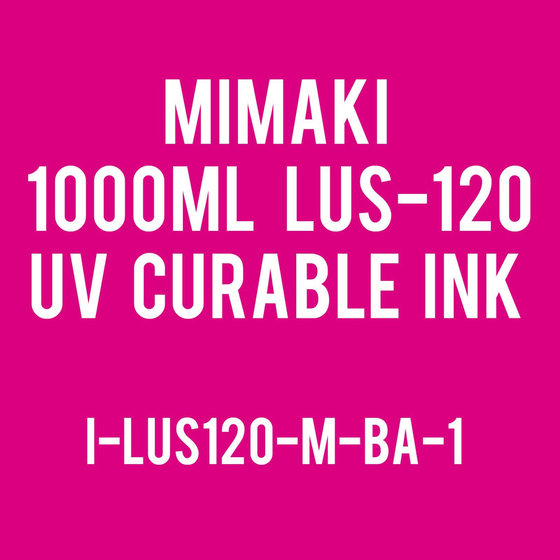 Mimaki 1Liter - UV Curable Ink Bottle - LUS-120