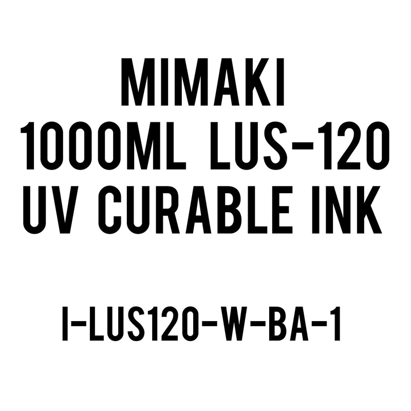 Mimaki 1Liter - UV Curable Ink Bottle - LUS-120