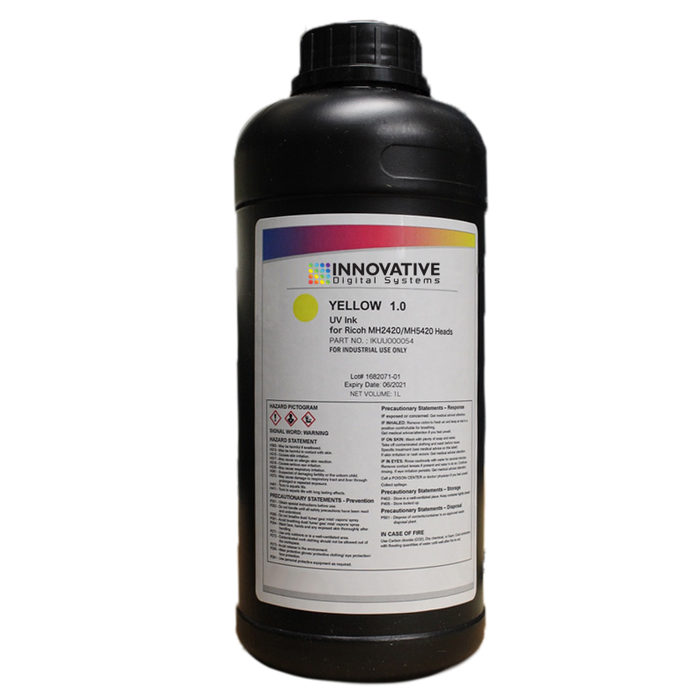 Revolution 360° Ink - UV LED Cure Ink - 1 Liter Bottles