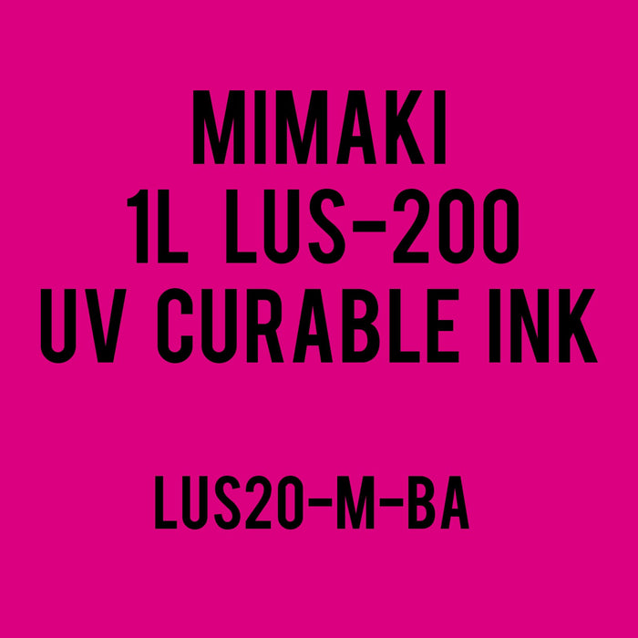 Mimaki 1Liter - UV Curable Ink Bottle - LUS-200