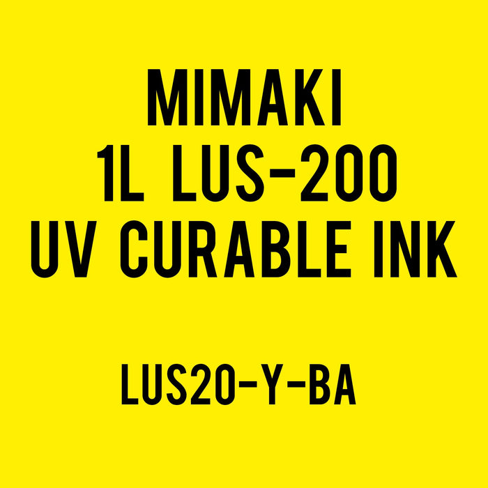 Mimaki 1Liter - UV Curable Ink Bottle - LUS-200