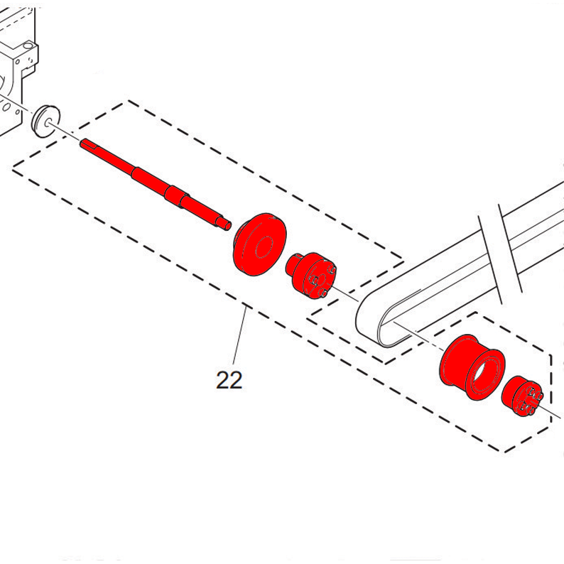 UJF X Drive Shaft Assembly