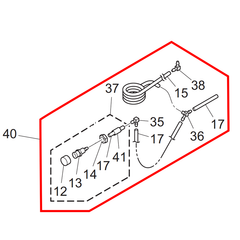 UJF Waste Ink Tube Assembly 3