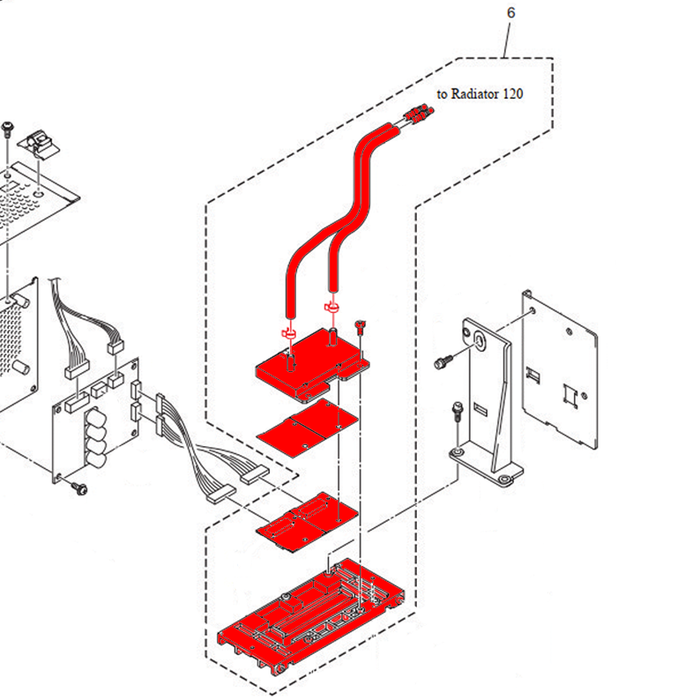 UJF LED UV Irradiation Assembly
