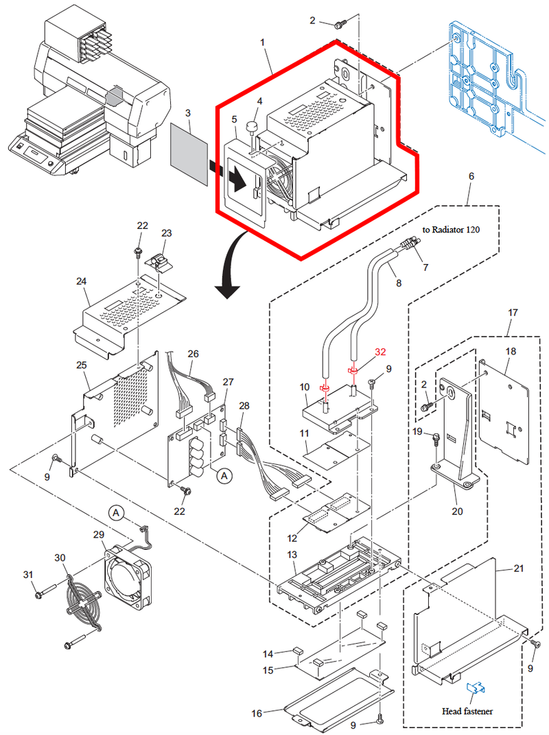 UJF LED Assembly