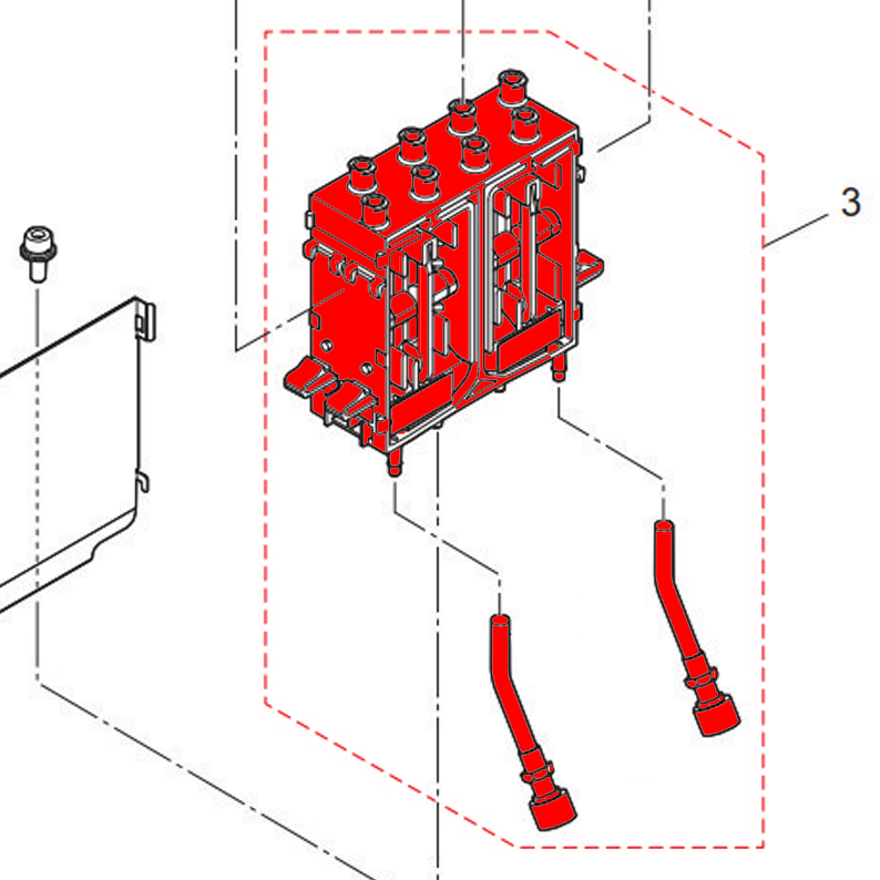 Sub Tank BK Assembly