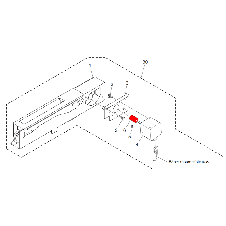 UJF Station Motor Gear