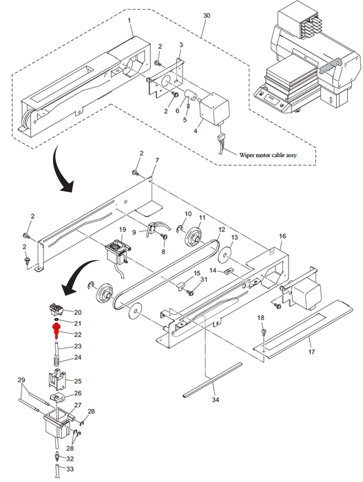 UJF Suck Nozzle Under