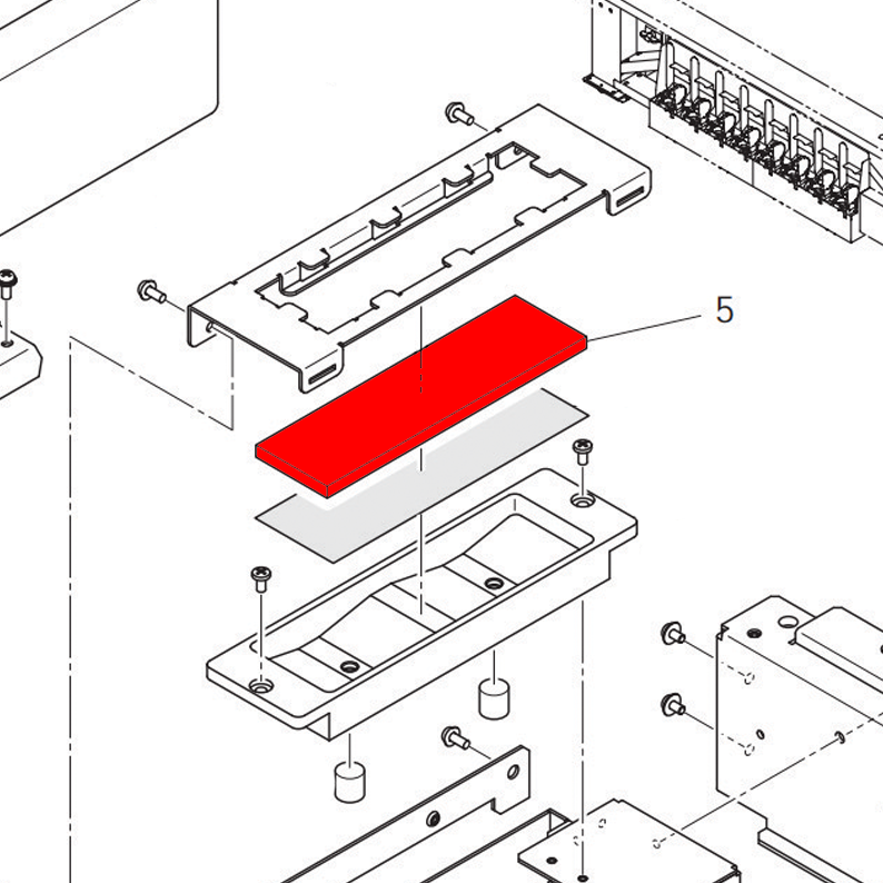 Printhead Cable - P1.0-20-420MM - JFX
