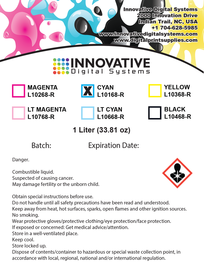 IDS 1 Liter Eco-Solvent Bottle