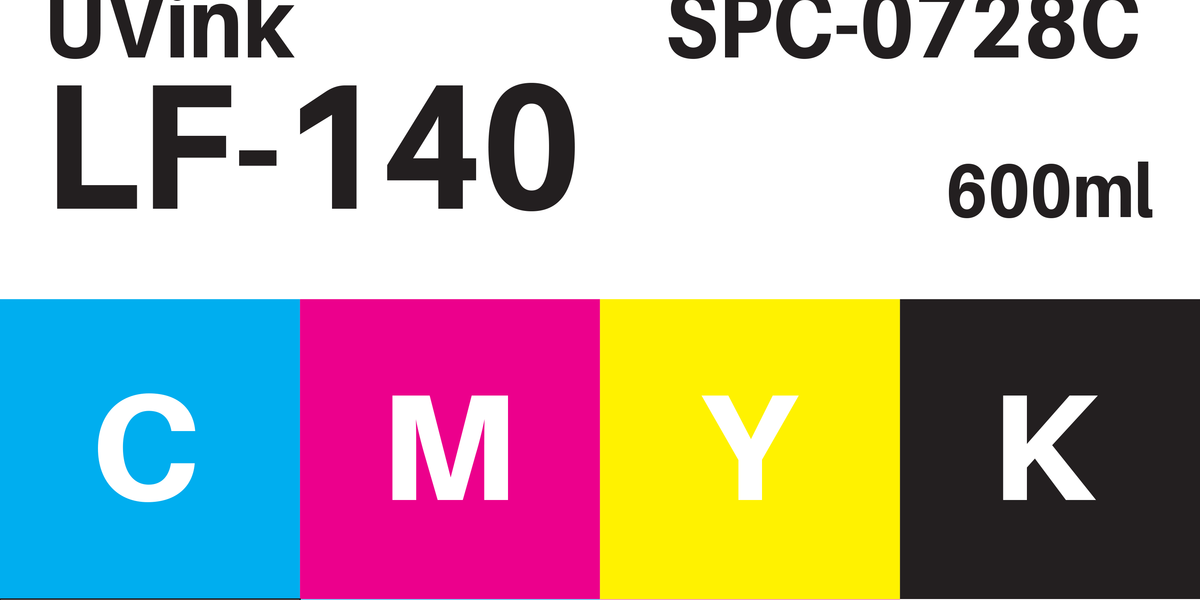 ミマキ MIMAKI LF-140 600ml UVインク6本 Mimaki 600mL - Curable UV ink Packs - LF-140 — Digital Print