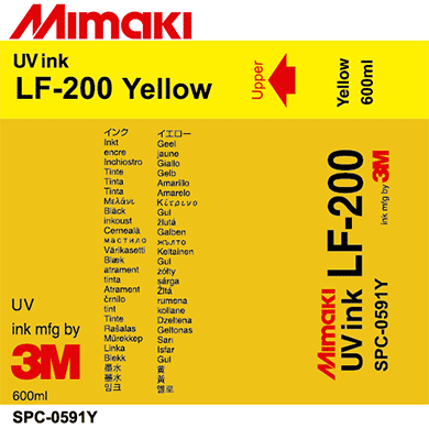 Mimaki 600mL - UV Curable Ink Pack - LF-200