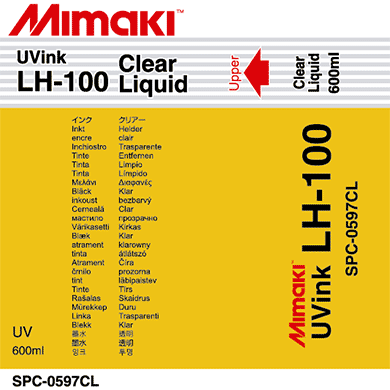 Mimaki 600mL - UV Curable Ink Pack - LH-100