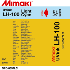 Mimaki 600mL - UV Curable Ink Pack - LH-100