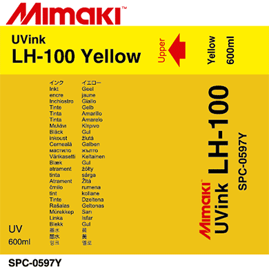 Mimaki 600mL - UV Curable Ink Pack - LH-100