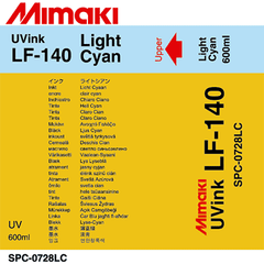 Mimaki 600mL - Curable UV ink Packs - LF-140