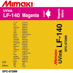 Mimaki 600mL - Curable UV ink Packs - LF-140