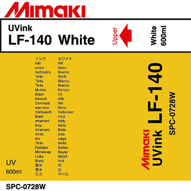 Mimaki 600mL - Curable UV ink Packs - LF-140