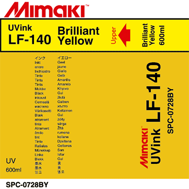 Mimaki 600mL - Curable UV ink Packs - LF-140